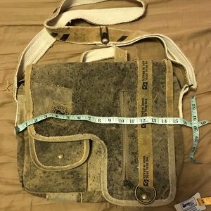 The Real Deal messenger bag
